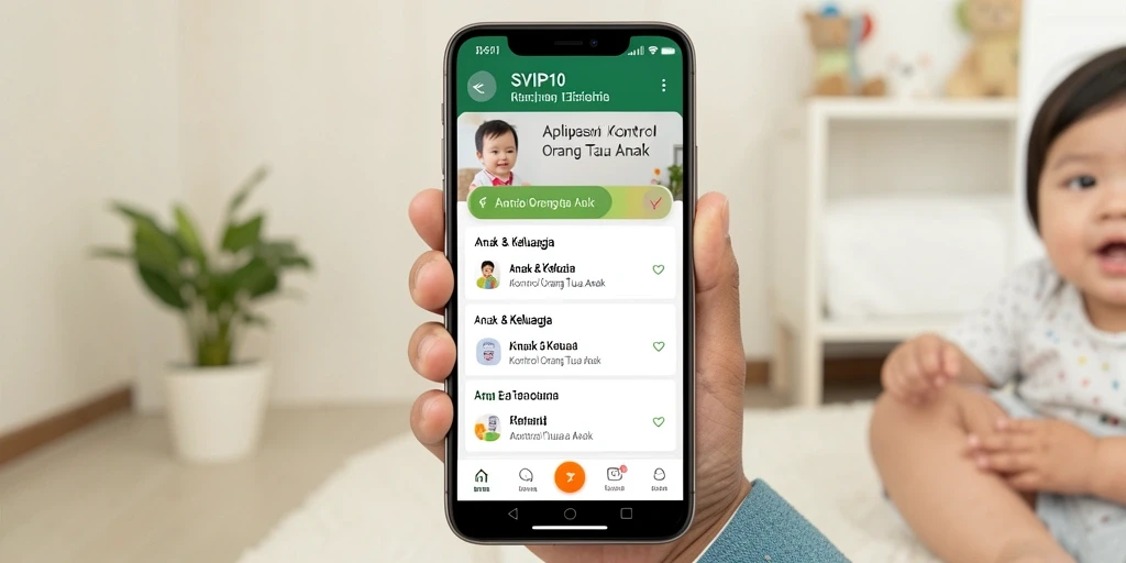 Antarmuka SVIP10 untuk kontrol orang tua yang sederhana dan efektif.