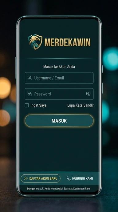 Panduan Masuk Akun Merdekawin untuk Android